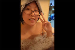 定期的に生活感溢れる自宅でのお風呂動画を投稿してくれる地味メガネYoutuber【なるきた】の画像