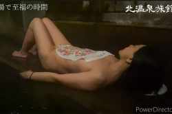 温泉の床に寝ころぶ姿が印象的な温泉系Youtuber【バーチャル鄙び湯 ONSEN】の画像