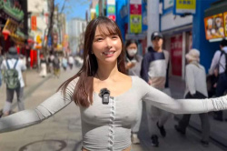 【第８回】横浜中華街をノーブラ散歩するエロ系女性Youtuberまとめの画像