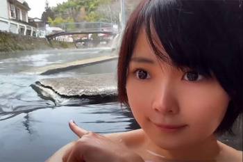 【満願寺温泉】日本一恥ずかしい温泉に入浴する女性Yotuber達の動画まとめの画像