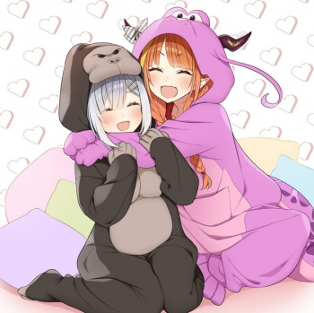【ホロライブ】ずっと眺めていたい、ホロメン仲良しペアのてぇてぇ画像の画像