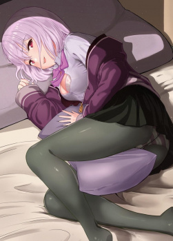 【グリッドマン】新条アカネちゃんのタイツ脚を撫で回したくなる二次画像の画像