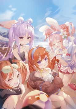 【二次】二人以上描かれてて賑やか華やかなプリンセスコネクト画像の画像