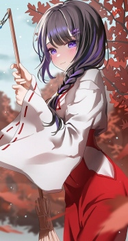 【二次】新年なので穢れが無さそうな清楚可愛い巫女さんの二次画像 其の弐の画像