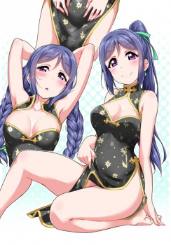 【二次】チャイナドレスに包まれたボディラインがエッチな女子画像 その3の画像
