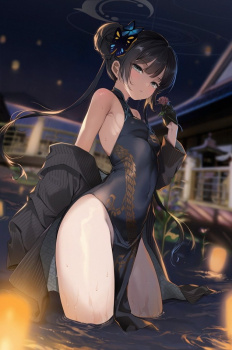 【二次】チャイナドレスに包まれたボディラインがエッチな女子画像 その4の画像