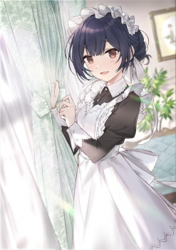 【二次】清楚感が溢れ出てる可愛らしいメイドさんの画像の画像
