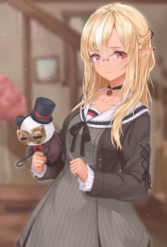 【不知火フレア】褐色ハーフエルフで可愛いふーたんの二次画像 part2の画像