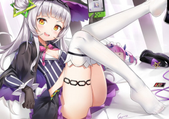 【ホロ】紫咲シオンちゃんの可愛い姿を目に焼き付けておきたい二次画像の画像