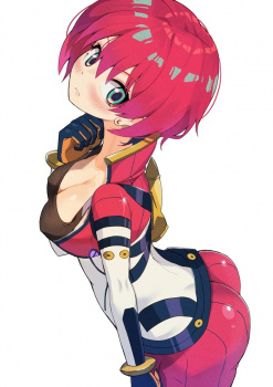 【二次】パイロットスーツが身体にフィットした女の子の画像 その3の画像
