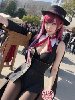 【謎コス】架空のコスプレイヤーさんの画像を生成しようとしたら謎のコスプレ画像が生成された三次風画像 黒タイツ編 part2【AI画像】の画像