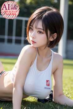 【スポコス】スポーティーなコスチュームが健康的に可愛いスポーツ女子の三次風画像【AI画像】の画像