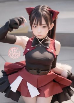 【謎コス】架空のコスプレイヤーさんの画像を生成しようとしたら謎のコスプレ画像が生成された三次風画像 part2【AI画像】の画像