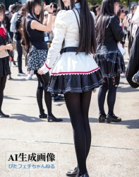 【まどマギ？】暁美ほむらちゃんのコスプレ画像を生成する過程で生まれてしまったコスプレイヤーさんの画像がコチラです part2【AI画像】の画像