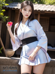 【和装】和服や着物アレンジな服を着た女性の三次風画像 part2【AI画像】の画像