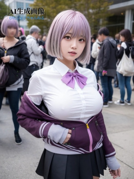 【グリッドマン】新条アカネちゃんのコスプレをしてるレイヤーさんを撮影させてもらった三次風画像 part5【AI画像】の画像