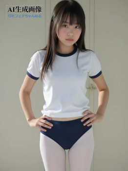 【希少種】ブルマーの下に白タイツを履いた女の子が見てみたくて生成してしまった三次風画像 part2【AI画像】の画像