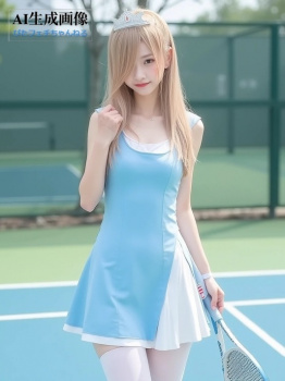 【マリ〇テニス】白タイツじゃなくても可愛い♡ロゼッタ風コスチュームを着た女子テニスプレイヤーさんの三次風画像 part1【AI画像】の画像