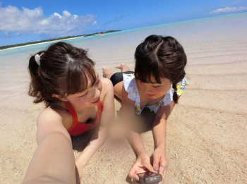 【水着盗撮画像】男に犯されれても文句は言えない格好してるんだよなの画像