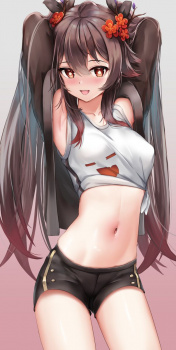 原神　胡桃（フータオ）の〇リエロ画像3の画像