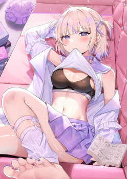 Vtuber 轟はじめ、音乃瀬奏の萌えエロ画像の画像