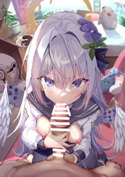 ブルーアーカイブ　白洲アズサの人形みたいで可愛いエロ画像の画像
