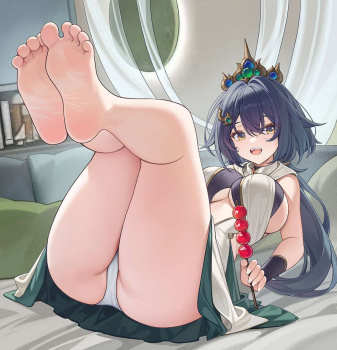 崩壊:スターレイル　雲璃(うんり)の美脚がエッロすぎる画像まとめの画像