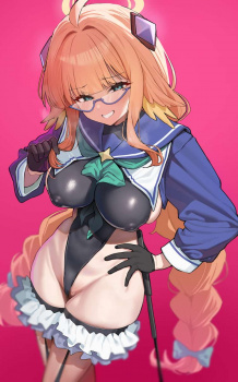 ブルアカ　シミコの隠れ巨乳ギャップに興奮しちゃう二次エロ画像まとめの画像