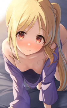 女の子にこんな風に上目遣いされたらちんちんムクムクしちゃいそうな健全イラストまとめの画像