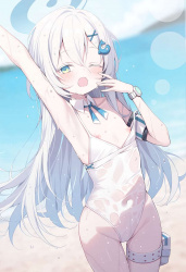 ブルアカ　サユリのうすほそボディがたまらない二次エロ画像まとめの画像
