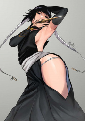BLEACH　砕蜂の横乳に興奮する二次エロ画像まとめの画像