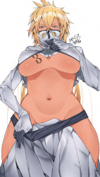 　BLEACH　ティア・ハリベルの下乳腹筋がエグいエロ画像まとめの画像