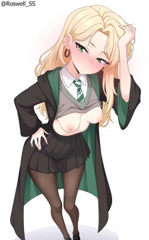 女体化マルフォイが案外エロいイラストまとめの画像