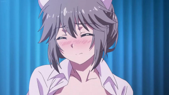 【エロアニメ】幼馴染ナース「それじゃ先っぽ挿れちゃうよ！」・・どう？どこか痛くない？このまま動かしてもいい？溜まってる彼のために処女喪失の画像