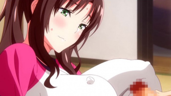 【エロアニメ】お酒に弱い弟くん！「全くこれ見よがしにプルンプルン揺らして..」弟同然のマセガキちんぽ、執拗に擦りつけてヤリタイ放題！の画像