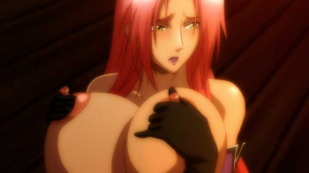 【エロアニメ】ご主人様のご希望で(爆乳)人体改造された魔界騎士、気高き魂を破壊され娼婦に堕ちる！の画像