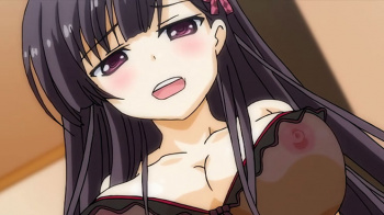 【エロアニメ】クールビューティー妹「兄さまっ♡欲情してしまいましたわ！」・・鎮めていただけますわ(笑)の画像