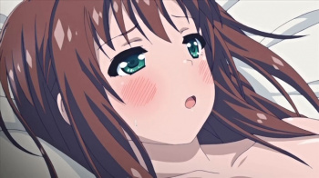 【エロアニメ】「私初めてだし..泣いちゃうかもしれないけど..」戸惑う妹の気持ち、でもお兄ちゃんと愛し合いたい！の画像