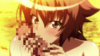 【エロアニメ】悪の女幹部「私の中でオチンチンがドンドン大きくなってきたよ♪」好奇心を止められない！私だって普通の女の子！の画像
