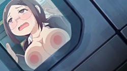 【エロアニメ】「久しぶりの先生の中は..極上だよ！」妄想に囚われた根暗男、二人きり電車内で性欲が爆発する！の画像