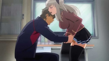 【エロアニメ】「イヤだ！身体が勝手に！」頭で考える念じる..たったそれだけで相手のカラダを操れるインチキじみた能力、相手にはバレないからヤリタイ放題wwの画像