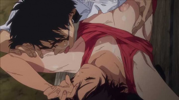 【エロアニメ】かちこみ前の顔して、雨宿りしてる陸上部の脇に足の裏にケツの穴って汚いとこばっか、もしかして前世便所虫？の画像
