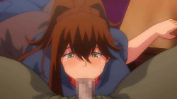 【エロアニメ】「こんな事誰にもしたことないのに！」真面目に仕事をしている幼馴染のバイト先まで押しかけて催眠操作でチンポの接客させる！の画像