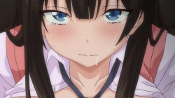 【エロアニメ】「おじさんのオチンポぉ～私にちょうだい！」快感のツボを刺激され卑猥な音でグチョグチョと溢れ出すマン汁、肉棒を求め出す巨乳JK！の画像