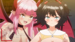 【7月新作エロアニメ】サキュバス★コネクト! 第4話 唯奈の一日ウェイトレス み~んなまとめてぶっかけサービスの画像