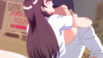 【エロアニメ】仕事中いつおそわれるかドキドキな職場、行き過ぎるボディタッチは日常茶飯事、仕事中に突然イカされたりちんぽ挿入されたり(笑)の画像