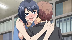 【エロアニメ】セックスがビジネスマナーです！世間知らずな新人が敬愛するビッチ課長の淫らな指導を鵜呑みにして穴あきタイツで即実践してしまう！の画像