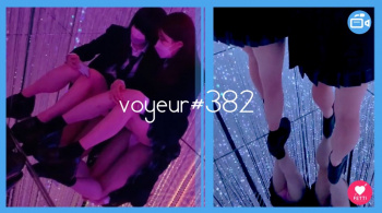 【voyeur#382】鏡の世界で反射したPを盗撮するパンチラの新ジャンルが誕生の画像