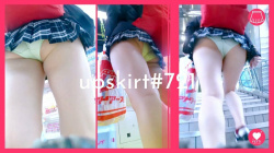 【upskirt#721】スベスベムチムチな太ももがエッチな短すぎスカートのJK逆さ撮りの画像