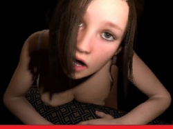 【3Dアニメ・無】 暗闇でひたすらアナルを掘られる、巨乳童顔の美少女♪の画像